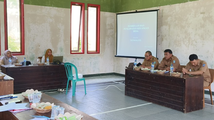 PEMBINAAN DAN PENGAWASAN KEUANGAN DESA TAHUN 2024 OLEH KECAMATAN