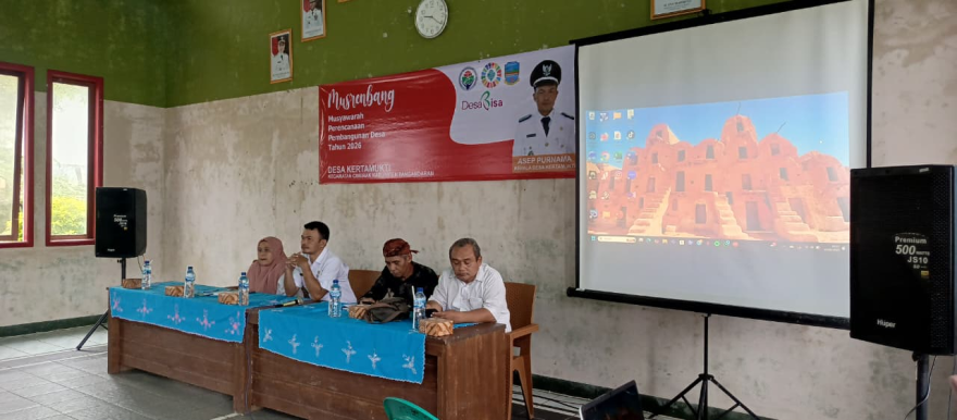 Pelaksanaan Musrenbang Tingkat Desa Kertamukti Kecamatan Cimerak